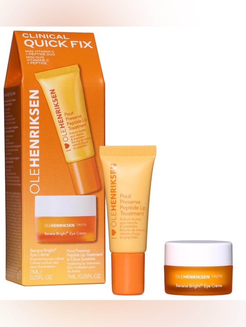 Ole Henriksen Clinical Quick Fix Mini Vitamin C + Peptide Duo